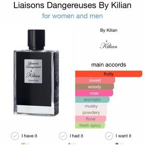 Liaisons Dangereuses by Kilian 1.7 oz. Eau de Parfum Spray Refillable Unisex